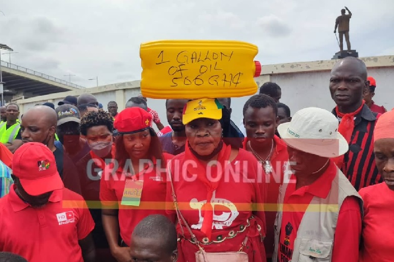 Agent provocateur cast first stone at demo - Arise Ghana